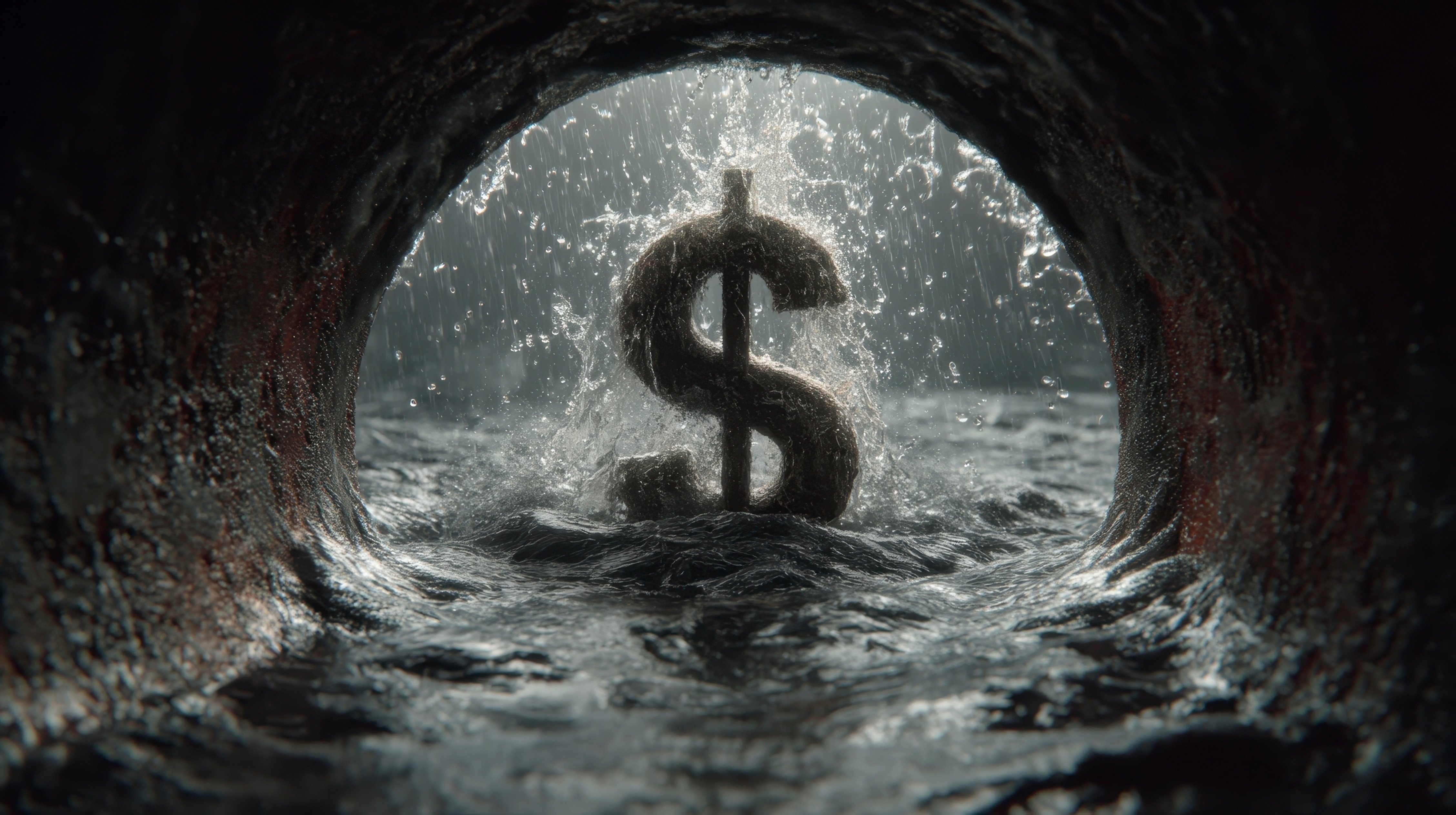 Money down the drain